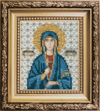 Икона святая мученица Зоя. Набор для вышивки бисером. Чаривна мить (Б-1135) - Вышивка крестиком и бисером - Овца Рукодельница
