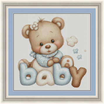 Baby Електронна схема для вишивання хрестиком ФН-157ИХ