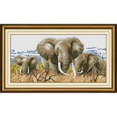 Слоны. Dream Art (30166D) - Вышивка крестиком и бисером - Овца Рукодельница