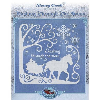 Dashing Through The Snow Схема для вышивания крестом Stoney Creek LFT469 - Вишивка хрестиком і бісером - Овечка Рукодільниця