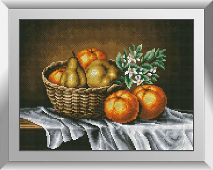 Апельсини та груші. Набір алмазний живопис. Dream Art (31480D) - Вишивка хрестиком і бісером - Овечка Рукодільниця