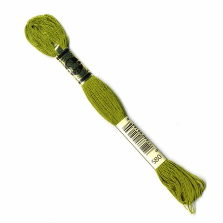 0580 DMC/117 Мулине Cactus green. DMC (DMC580) - Вышивка крестиком и бисером - Овца Рукодельница