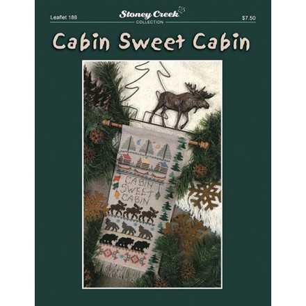 Cabin Sweet Cabin Схема для вышивания крестом Stoney Creek LFT188 - Вишивка хрестиком і бісером - Овечка Рукодільниця