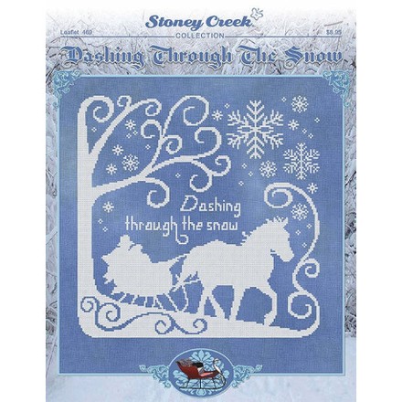Dashing Through The Snow Схема для вышивания крестом Stoney Creek LFT469 - Вышивка крестиком и бисером - Овца Рукодельница