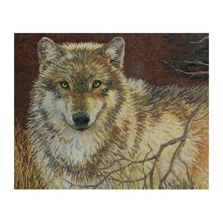 Набор для вышивания Bucilla 45477 Gray Wolf - Вишивка хрестиком і бісером - Овечка Рукодільниця