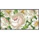 Набір для вишивки нитками Барвиста Вишиванка заготовки пошитого клатча Білі мальви і троянди КЛ190дЧ1301i