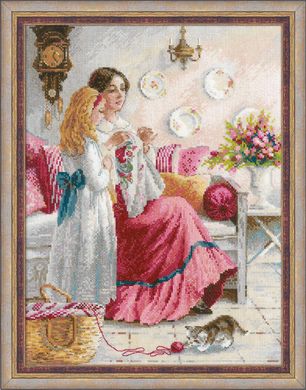 Уроки вишивки. Набір для вишивання. Ріоліс (1789) - Вишивка хрестиком і бісером - Овечка Рукодільниця