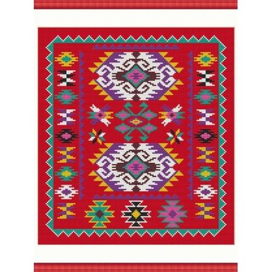 Етнічний килим №1 Набір для вишивання хрестиком Little stitch 230035 - Вышивка крестиком и бисером - Овца Рукодельница