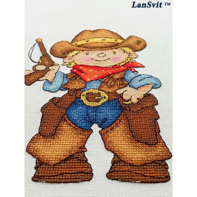 Набор для вышивания ЛанСвіт Храбрый шериф Д-034 - Вышивка крестиком и бисером - Овца Рукодельница