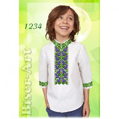 Рубашка для хлопчиків (льон) Заготовка для вишивки бісером або нитками Biser-Art 1234ба-л - Вышивка крестиком и бисером - Овца Рукодельница