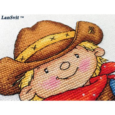 Набор для вышивания ЛанСвіт Храбрый шериф Д-034 - Вышивка крестиком и бисером - Овца Рукодельница