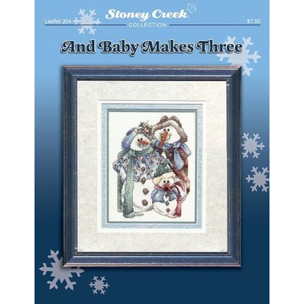 And Baby Makes Three Схема для вышивания крестом Stoney Creek LFT204 - Вишивка хрестиком і бісером - Овечка Рукодільниця