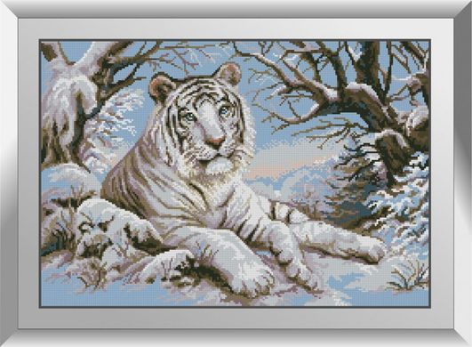Тигр в снегу. Набор алмазной живописи. Dream Art (31265D) - Вышивка крестиком и бисером - Овца Рукодельница