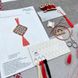 Здоров'я. Брелок - оберіг Набір для створення брелока вишитого хрестиком на пластиковій канві VOLOSHKA VPC_039