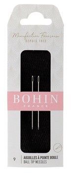 Ball needle 34mm X 0.60mm (2шт.) Набор игл для вышивания с шариком Bohin 98993 - Вышивка крестиком и бисером - Овца Рукодельница