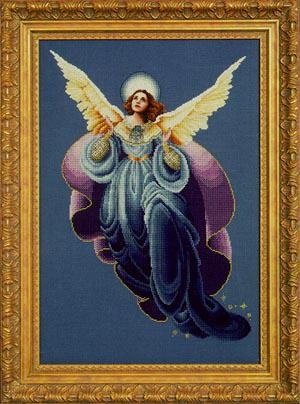 Angel of Morning Утренний Ангел. Схемы вышивки крестом. Lavender Lace (LL53) - Вышивка крестиком и бисером - Овца Рукодельница