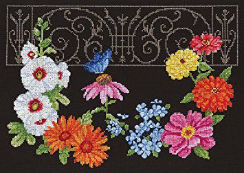 Hidden Garden Скрытый сад. Набор для вышивания крестом. Janlynn (009-0200) - Вышивка крестиком и бисером - Овца Рукодельница