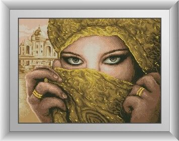 Набір для малювання каменями алмазний живопис Dream Art Шахерезада (квадратні, повна) 30528D - Вишивка хрестиком і бісером - Овечка Рукодільниця
