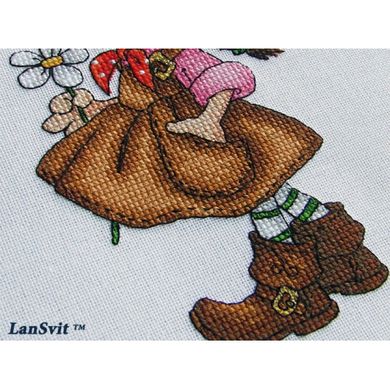 Набор для вышивания ЛанСвіт Цветок прерий Д-041 - Вышивка крестиком и бисером - Овца Рукодельница