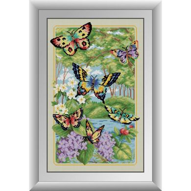 Лісові метелики. Dream Art (30120D) - Вишивка хрестиком і бісером - Овечка Рукодільниця