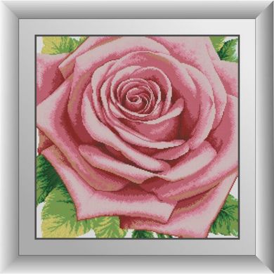 Розовая роза. Dream Art (30360D) - Вышивка крестиком и бисером - Овца Рукодельница