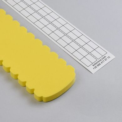 Органайзер для муліне на 40 кольорів (жовтий) ТМ КОЛЬОРОВА П-031ж - Вышивка крестиком и бисером - Овца Рукодельница