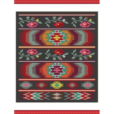 Етнічний килим №2 Набір для вишивання хрестиком Little stitch 230036 - Вишивка хрестиком і бісером - Овечка Рукодільниця