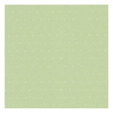 Murano Mini Dots 32 (ширина 140см) светло-зеленый в белый горох Ткань для вышивания Zweigart 3984/6349(50х140) - Вишивка хрестиком і бісером - Овечка Рукодільниця