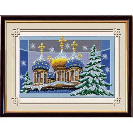 Рождественские купола. Dream Art (30196D) - Вышивка крестиком и бисером - Овца Рукодельница