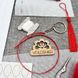 Любов. Брелок - оберіг Набір для створення брелока вишитого хрестиком на пластиковій канві VOLOSHKA VPC_040