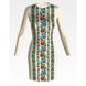 Набор для вышивки нитками Барвиста Вышиванка заготовки женского платья – вышиванки Буковинская современная ПЛ971шМннннi