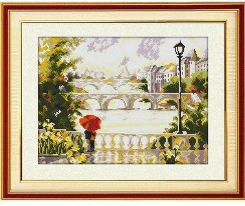 Набор для рисования камнями алмазная живопись Dream Art Холодное утро (квадратные, полная) 30212D - Вышивка крестиком и бисером - Овца Рукодельница