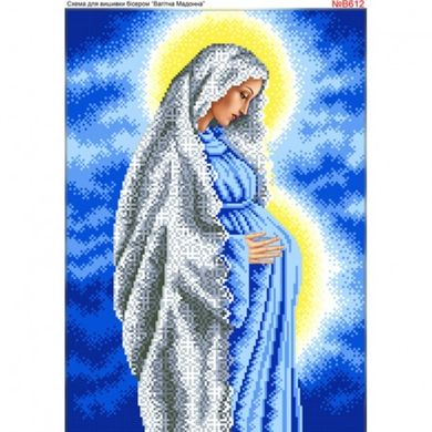 Діва Марія вагітна Схема для вишивки бісером Biser-Art B612ба - Вышивка крестиком и бисером - Овца Рукодельница