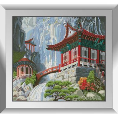 Пагода в горах Набор алмазной живописи Dream Art 31816D - Вышивка крестиком и бисером - Овца Рукодельница