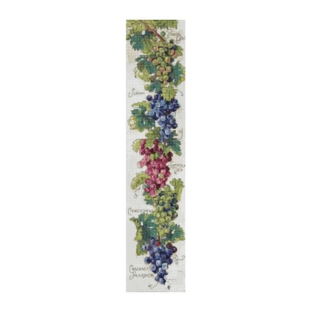 Набор для вышивания Janlynn 023-0356 Grapes Bell Pull - Вишивка хрестиком і бісером - Овечка Рукодільниця