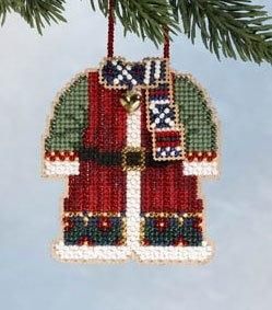 Santa's Coat/Пальто Санты. Набор для вышивания. Mill Hill (MH166305) - Вышивка крестиком и бисером - Овца Рукодельница