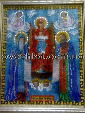 Богородица Печерская - Вышивка крестиком и бисером - Овца Рукодельница