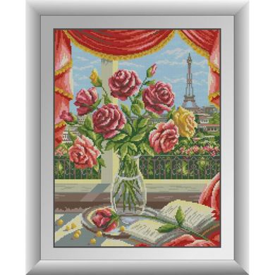 Окно в Париж. Dream Art (30611D) - Вышивка крестиком и бисером - Овца Рукодельница
