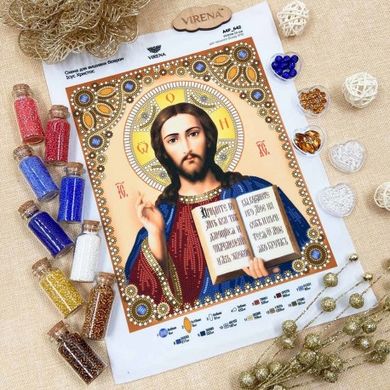 Ісус Христос Схема для вишивання бісером Virena А4Р_642 - Вышивка крестиком и бисером - Овца Рукодельница