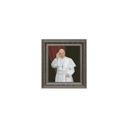 Набор для вышивания КиТ 10413 Папа Римский - Вишивка хрестиком і бісером - Овечка Рукодільниця