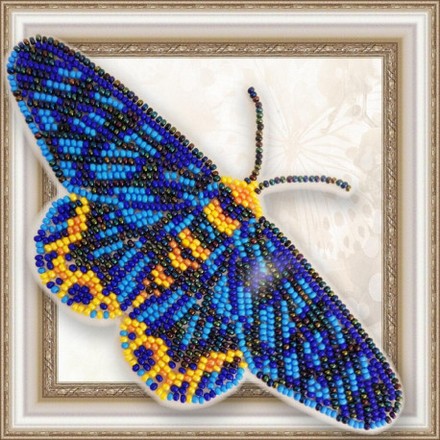 Набор для вышивки бисером бабочки на прозрачной основе Вдохновение Dysphania numana BGP-070 - Вишивка хрестиком і бісером - Овечка Рукодільниця