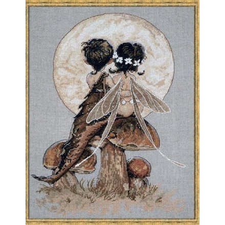 Набор для вышивания крестом NIMUЁ 56-M005 K Clair de Lune/Лунный свет - Вышивка крестиком и бисером - Овца Рукодельница