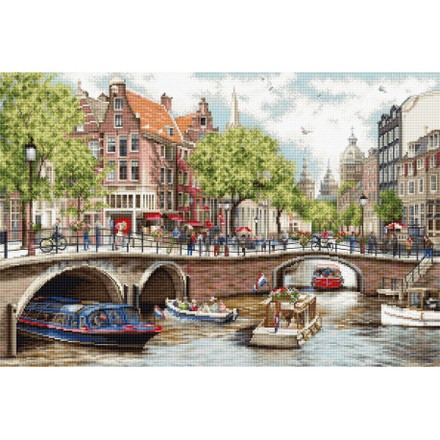 Амстердам Набор для вышивки крестом Luca-S BU5005 - Вишивка хрестиком і бісером - Овечка Рукодільниця