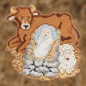 Baby Jesus/Младенец Иисус. Набор для вышивания. Mill Hill (MH192301) - Вышивка крестиком и бисером - Овца Рукодельница