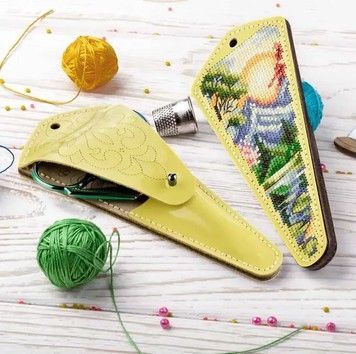 Гора Набір для створення чохла для ножиць Wonderland Сrafts FLTL-089 - Вишивка хрестиком і бісером - Овечка Рукодільниця