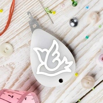 Срібна пташка Нитковдівач Wonderland Crafts FLNT-044 - Вишивка хрестиком і бісером - Овечка Рукодільниця