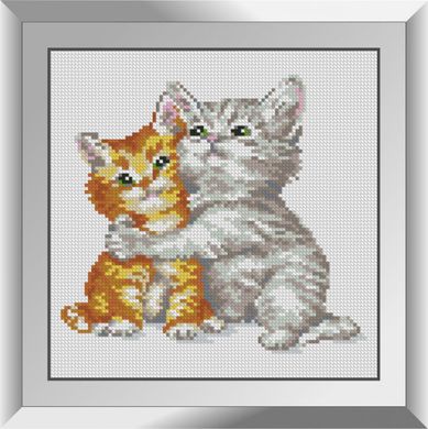 Котячьи обнимашки. Набор алмазной живописи. Dream Art (31559D) - Вышивка крестиком и бисером - Овца Рукодельница