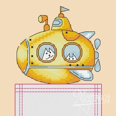 Yellow submarine. Набір для вишивання. Марічка (НКВ-011) - Вишивка хрестиком і бісером - Овечка Рукодільниця