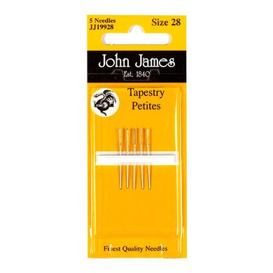 Tapestry Petite №28 (6шт). Набор коротких гобеленовых игл. John James (Англия) (JJ19928) - Вышивка крестиком и бисером - Овца Рукодельница