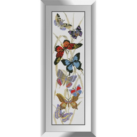 Бабочки Набор алмазной живописи Dream Art 31753D - Вишивка хрестиком і бісером - Овечка Рукодільниця